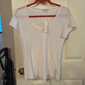 James Perse white T-shirt